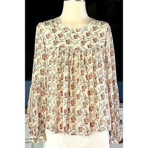 Anthropologie Beaded Swing Blouse 10